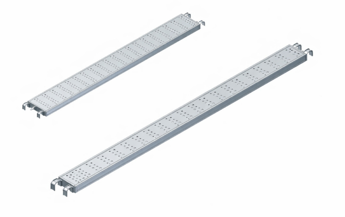 prancha metálica para andaimes