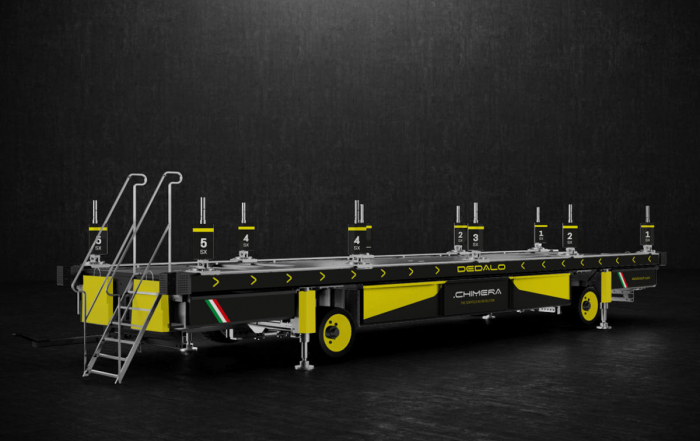 chimera system atrelado para andaimes móveis