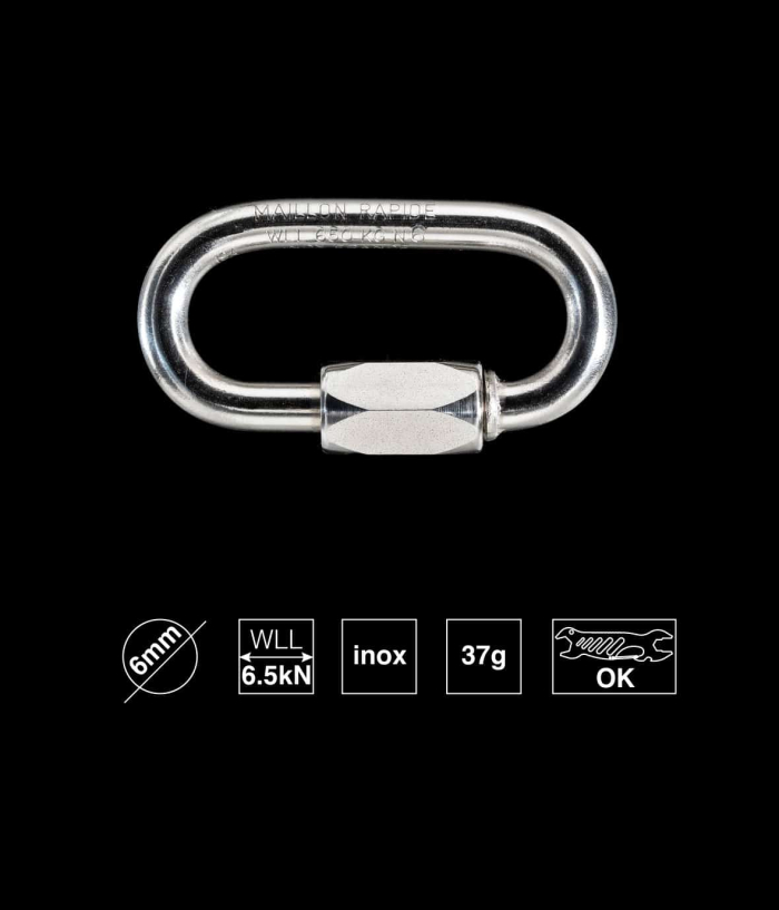 quicklink 6mm inox